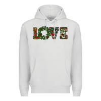 Dove Grey christmas love Premium Hoodie - RanaPortraitStore