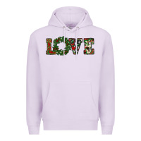 Lilac christmas love Premium Hoodie - RanaPortraitStore