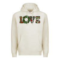 Oatmeal Heather christmas love Premium Hoodie - RanaPortraitStore