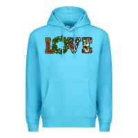 Ocean Blue christmas love Premium Hoodie - RanaPortraitStore
