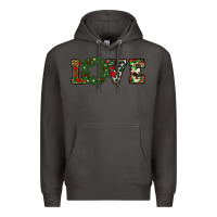 Smoke christmas love Premium Hoodie - RanaPortraitStore