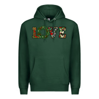 Sports Green christmas love Premium Hoodie - RanaPortraitStore