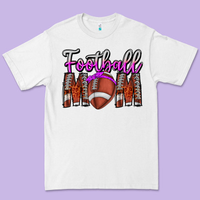 Football Mom Premium Tee Designed By Cowhidedigitalart