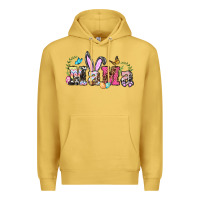 Antique Gold easter bunny mama Premium Hoodie - BarkalooDesign