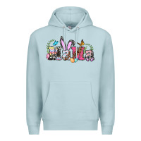 Blue Mist easter bunny mama Premium Hoodie - BarkalooDesign