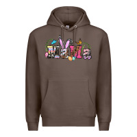 Coffee easter bunny mama Premium Hoodie - BarkalooDesign