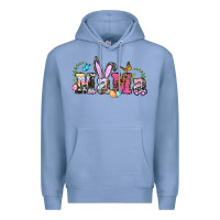 Colony Blue easter bunny mama Premium Hoodie - BarkalooDesign