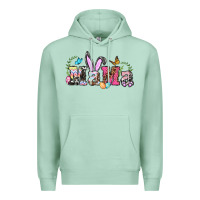 Seafoam easter bunny mama Premium Hoodie - BarkalooDesign