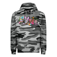 Slate Camo easter bunny mama Premium Hoodie - BarkalooDesign