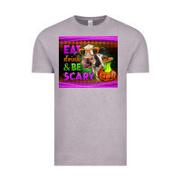 Vintage Zinc eat drink and be scary cow Vintage Tee - LillyAllenDesigns
