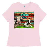 Bubblegum Pink So Legend Dairy Ladies Tee - LillyAllenDesigns
