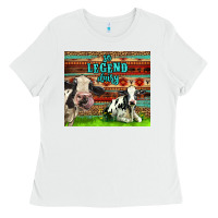White So Legend Dairy Ladies Tee - LillyAllenDesigns