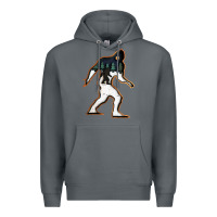 Rock bigfoot wood layered christmas Premium Hoodie - DesigneFamous