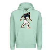 Seafoam bigfoot wood layered christmas Premium Hoodie - DesigneFamous