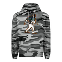 Slate Camo bigfoot wood layered christmas Premium Hoodie - DesigneFamous