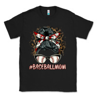 Black baseballmom messy bun Classic Tee - BarkalooDesign
