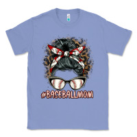 Colony Blue baseballmom messy bun Classic Tee - BarkalooDesign