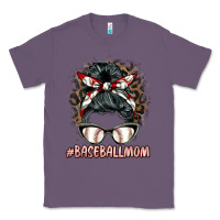 Lavender baseballmom messy bun Classic Tee - BarkalooDesign