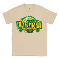 Mushroom St. Patrick's Day lucky Classic Tee - FaDigitalArtStudio