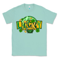 Seafoam St. Patrick's Day lucky Classic Tee - FaDigitalArtStudio