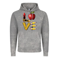 Cloud Rock love teacher Vintage Hoodie - BarkalooDesign