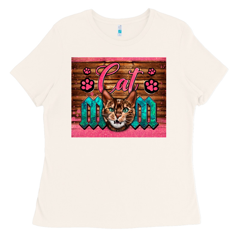 Western Cat Mom Ladies Tee by LillyAllenDesigns | Teevron