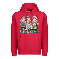Cardinal happy easter gnome Premium Hoodie - BarkalooDesign