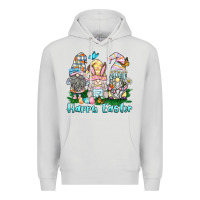 Dove Grey happy easter gnome Premium Hoodie - BarkalooDesign