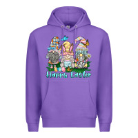 Purple happy easter gnome Premium Hoodie - BarkalooDesign
