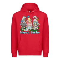 Red happy easter gnome Premium Hoodie - BarkalooDesign