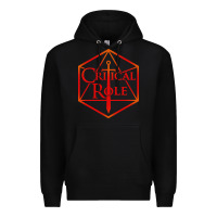 Black critical role Premium Hoodie - DesigneFamous