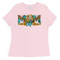 Western Charolais Cow Mom Life Ladies Tee | Teevron