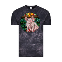 Cloud Black christmas pig Vintage Tee - LillyAllenDesigns