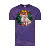 Cloud Purple christmas pig Vintage Tee - LillyAllenDesigns