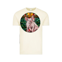 Vintage Arctic christmas pig Vintage Tee - LillyAllenDesigns