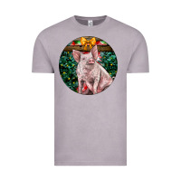 Vintage Zinc christmas pig Vintage Tee - LillyAllenDesigns