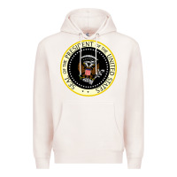Pale Pink fake seal of the president of the united states Premium Hoodie - DesigneFamous