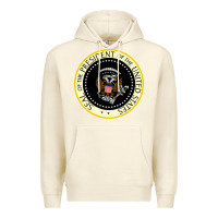 Sandshell fake seal of the president of the united states Premium Hoodie - DesigneFamous