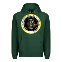 Sports Green fake seal of the president of the united states Premium Hoodie - DesigneFamous