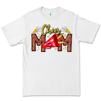White cheer mom Premium Tee - CowhideDigitalArt