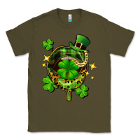 Army Green St. Patrick's Day lip Classic Tee - FaDigitalArtStudio