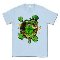 Dusty Blue St. Patrick's Day lip Classic Tee - FaDigitalArtStudio