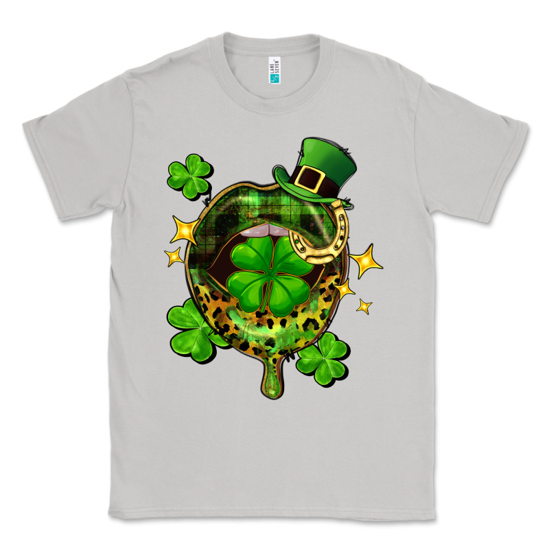 St. Patrick's Day Lip Classic Tee by FaDigitalArtStudio | Teevron