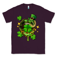 Plum St. Patrick's Day lip Classic Tee - FaDigitalArtStudio