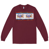 Burgundy all american nurse 15oz mug Long Sleeve Tee - Artiststas