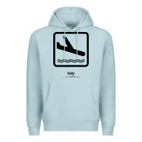 Blue Mist sully movie silhouette Premium Hoodie - DesigneFamous