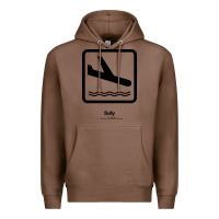 Chestnut sully movie silhouette Premium Hoodie - DesigneFamous