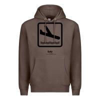 Coffee sully movie silhouette Premium Hoodie - DesigneFamous