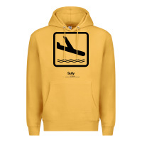 Mustard sully movie silhouette Premium Hoodie - DesigneFamous