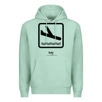 Seafoam sully movie silhouette Premium Hoodie - DesigneFamous